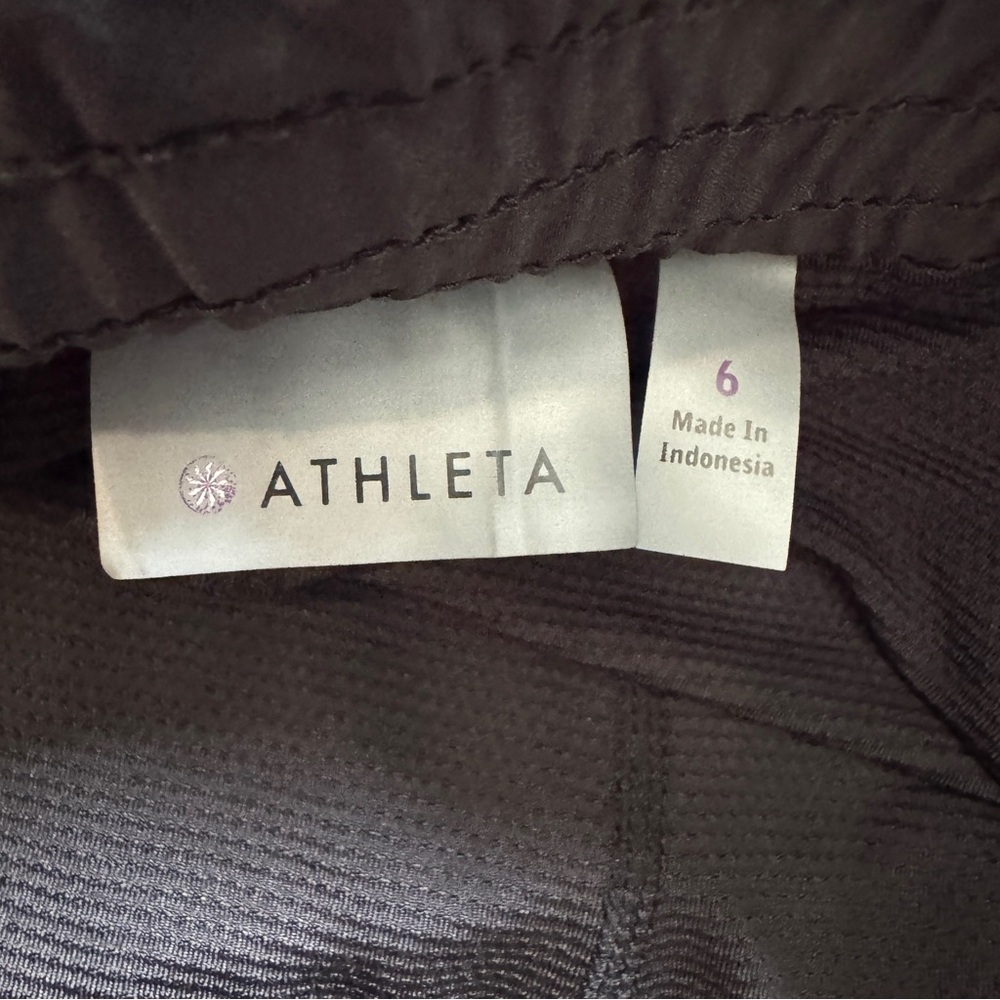 Athleta Black Active Skort with Zipper Pockets - Picture 11 of 12